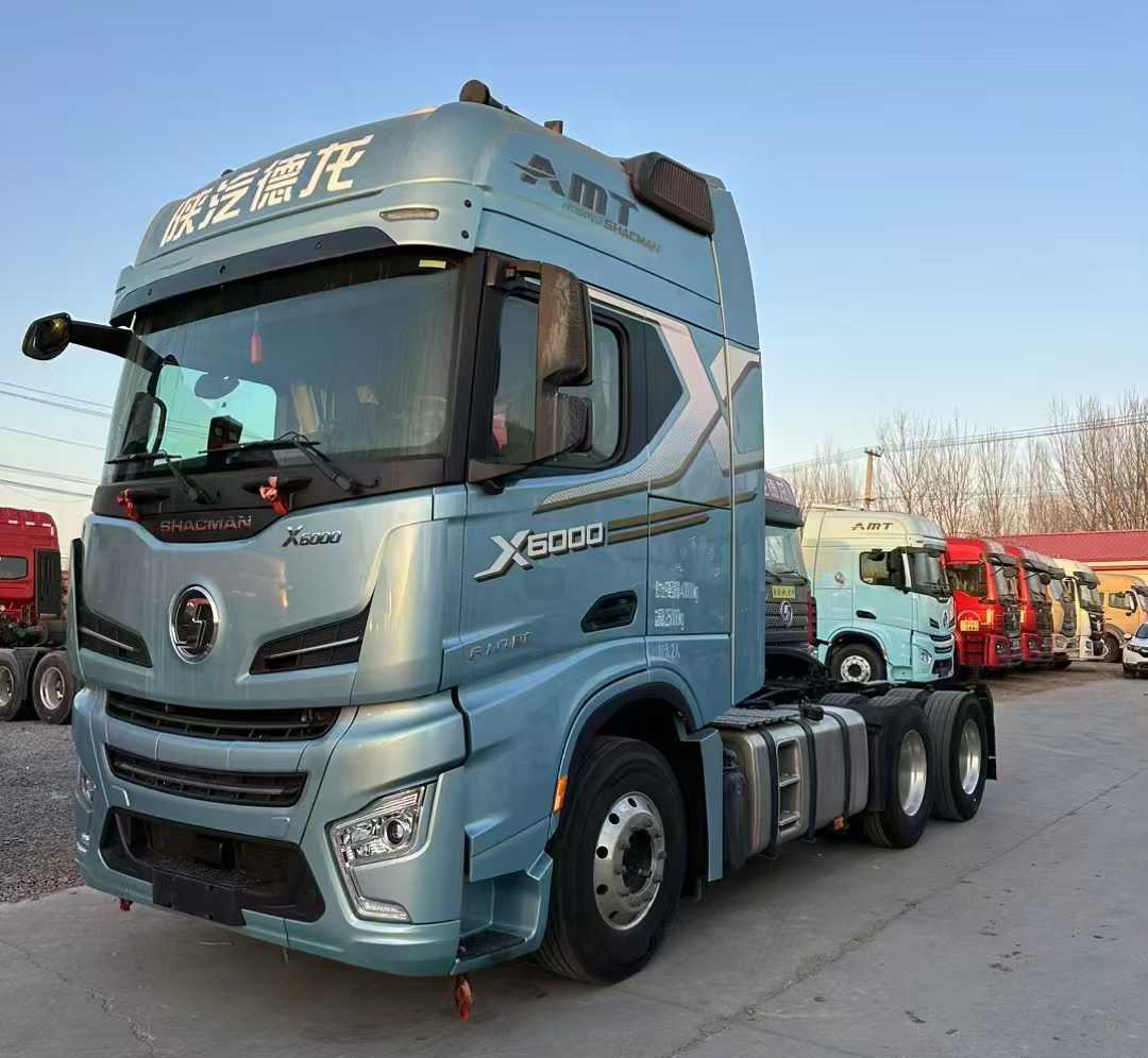 二手陜汽德龍X6000牽引車，二手德龍牽引車